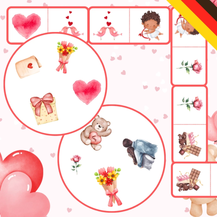 Valentinstag Paket - język niemiecki - EduBazarek