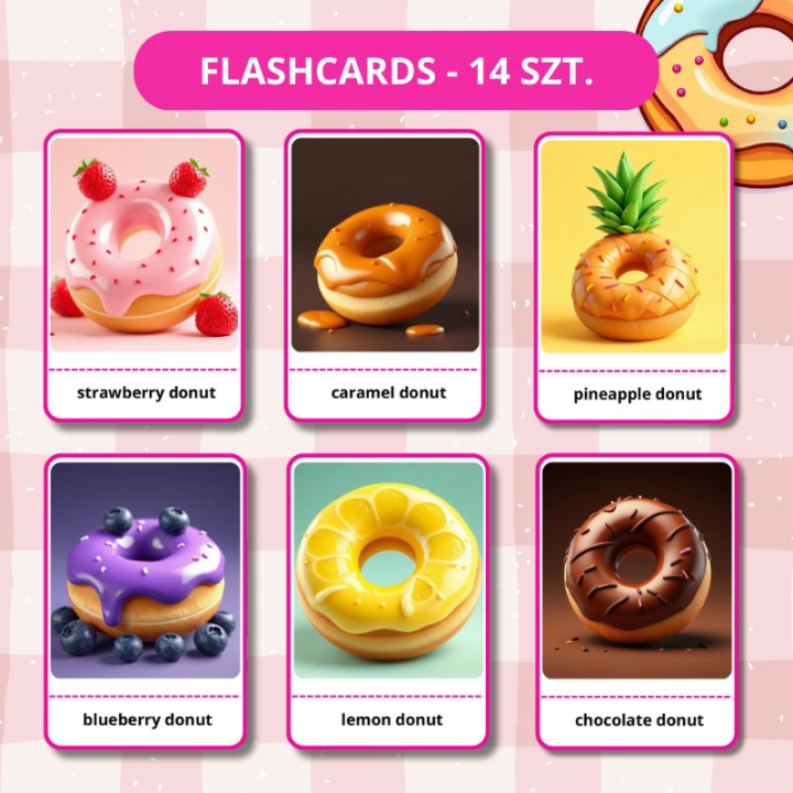 Zestaw Donut Day - język angielski - EduBazarek