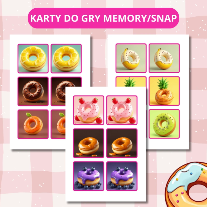 Zestaw Donut Day - język angielski - EduBazarek