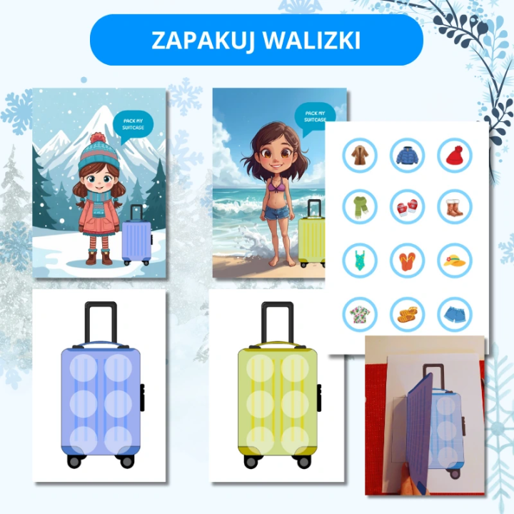 Zestaw Winter Clothes - język angielski - EduBazarek