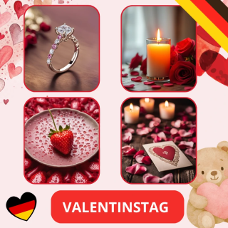 Zestaw Valentinstag - język niemiecki - EduBazarek