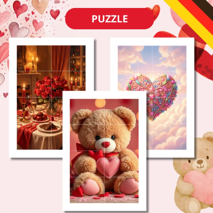 Zestaw Valentinstag - język niemiecki - EduBazarek
