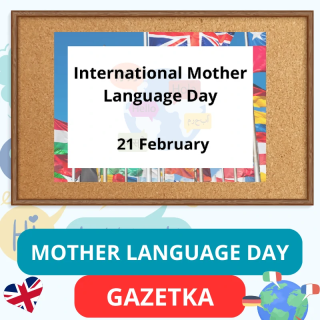 Gazetka Ścienna – Mother Language Day - EduBazarek