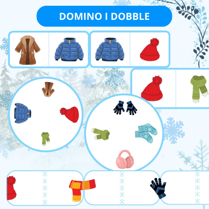 Zestaw Winter Clothes - język angielski - EduBazarek