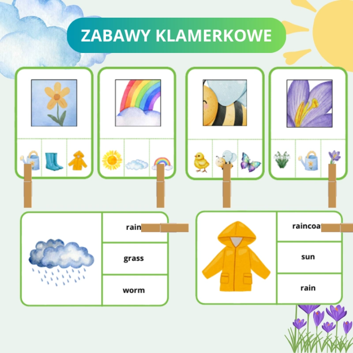 Zestaw Spring - język angielski - EduBazarek