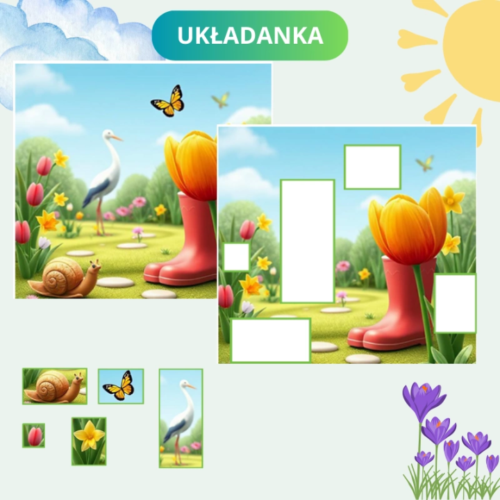 Zestaw Spring - język angielski - EduBazarek