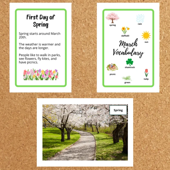 Gazetka Ścienna Hello March - EduBazarek