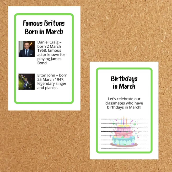 Gazetka Ścienna Hello March - EduBazarek