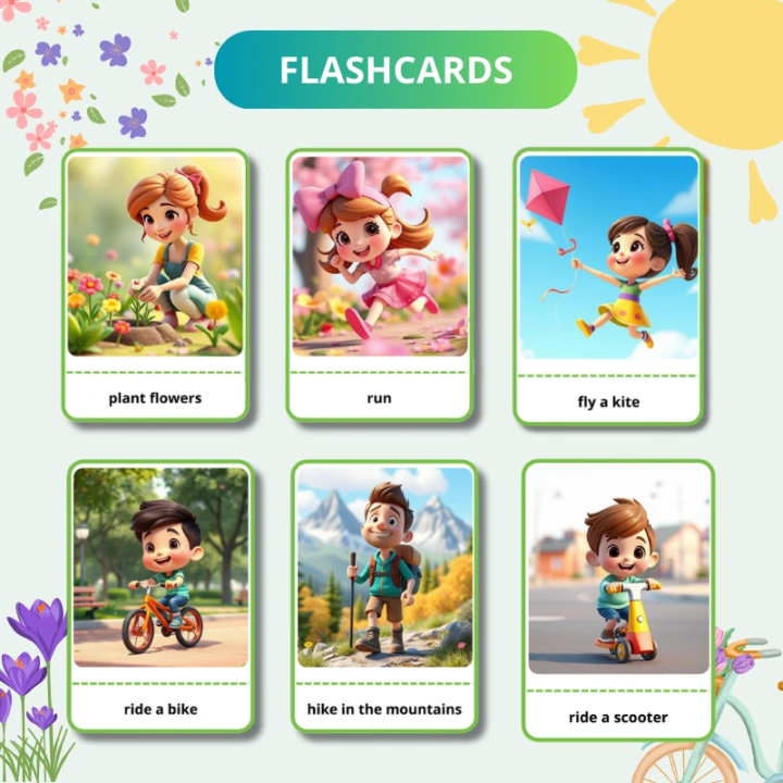 Spring Activities - język angielski - EduBazarek
