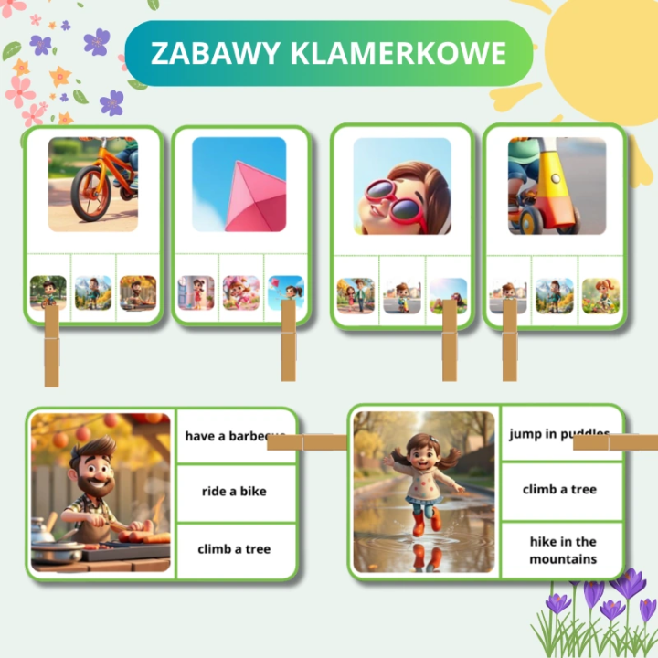 Spring Activities - język angielski - EduBazarek