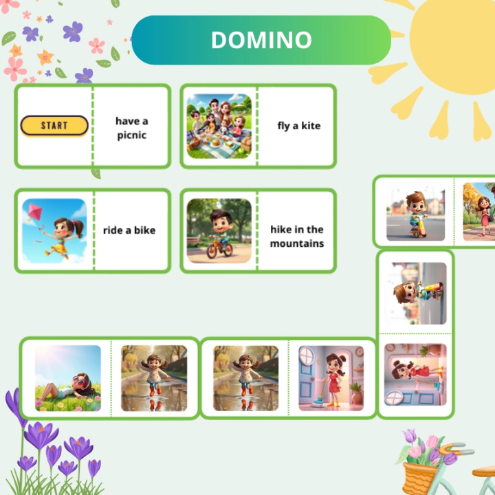 Spring Activities - język angielski - EduBazarek