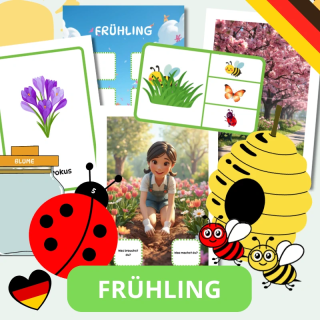 Zestaw Edukacyjny Fruhling - język niemiecki - EduBazarek