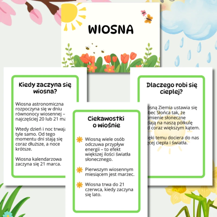 Gazetka Ścienna Wiosna (pdf) - EduBazarek
