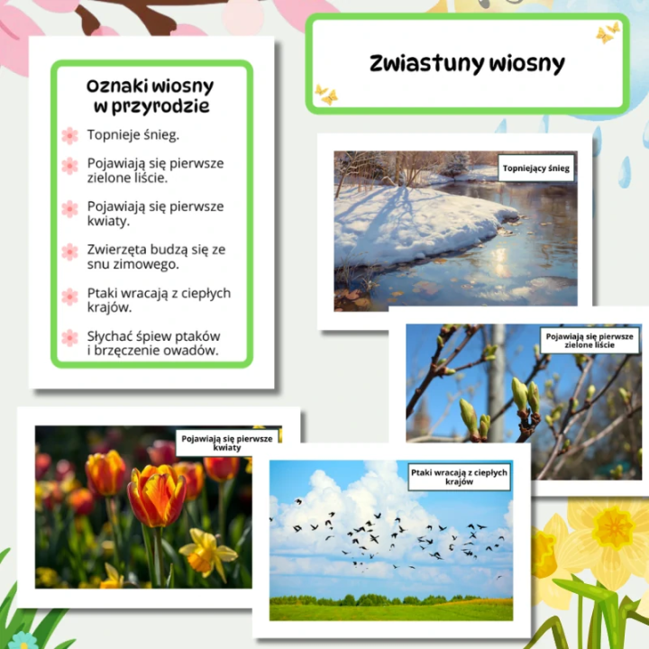 Gazetka Ścienna Wiosna (pdf) - EduBazarek
