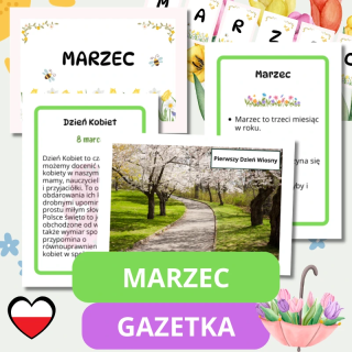 Gazetka Ścienna Marzec (pdf) - EduBazarek
