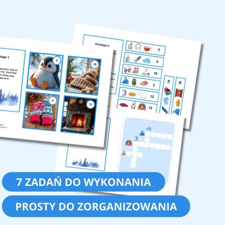 Winter Escape Room - język angielski - EduBazarek