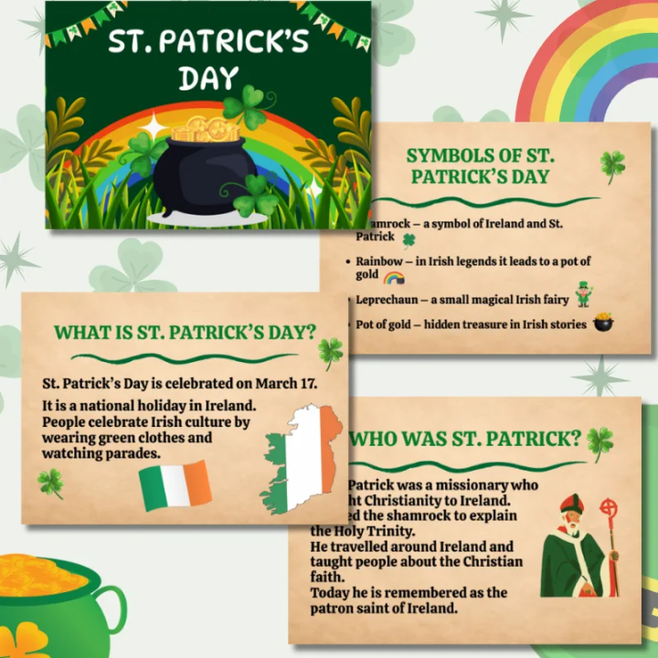 Gazetka Ścienna St. Patrick’s Day (pdf) - EduBazarek