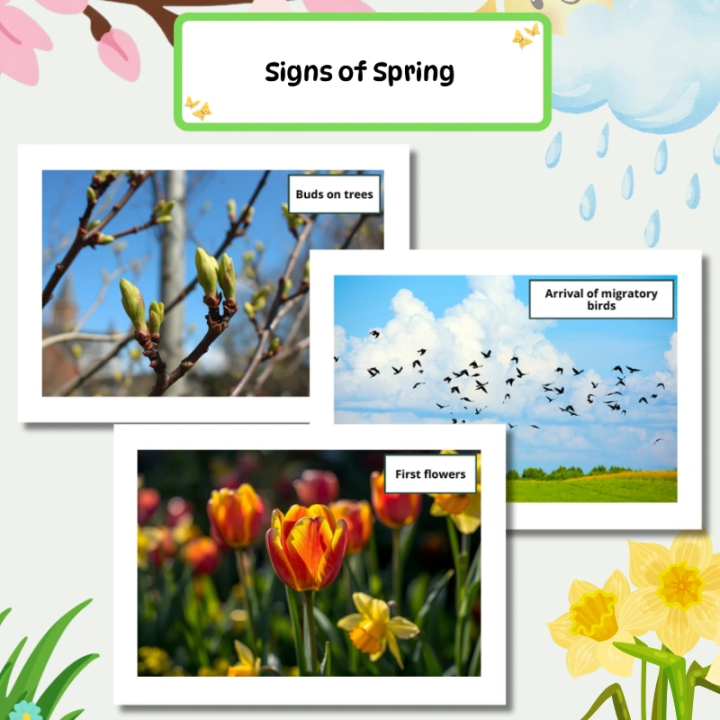 Gazetka Ścienna Spring (pdf) - język angielski - EduBazarek