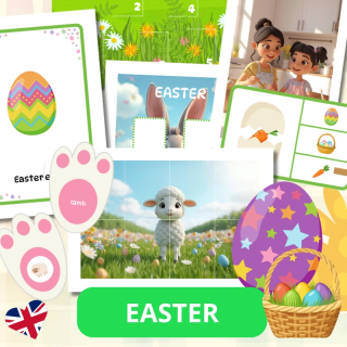 Zestaw Edukacyjny Easter (pdf) - język angielski - EduBazarek
