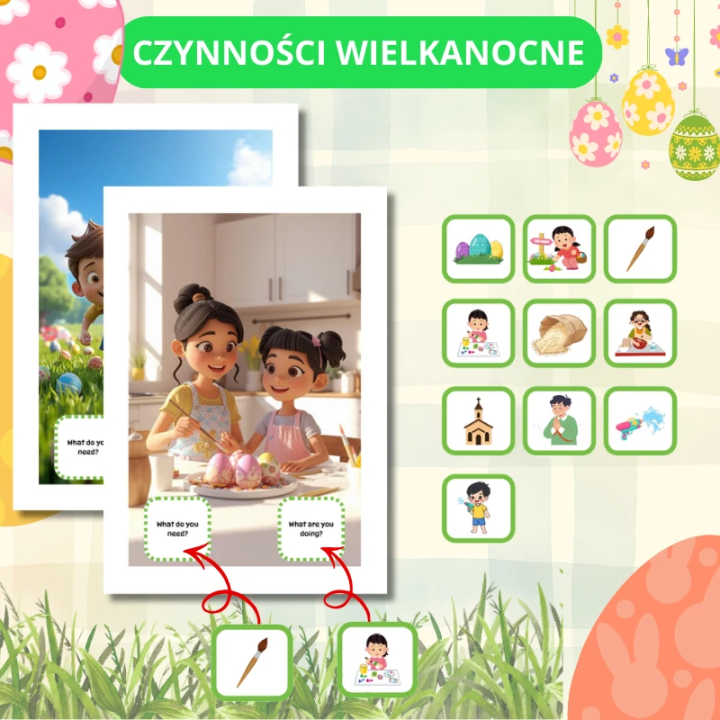 Zestaw Edukacyjny Easter (pdf) - język angielski - EduBazarek