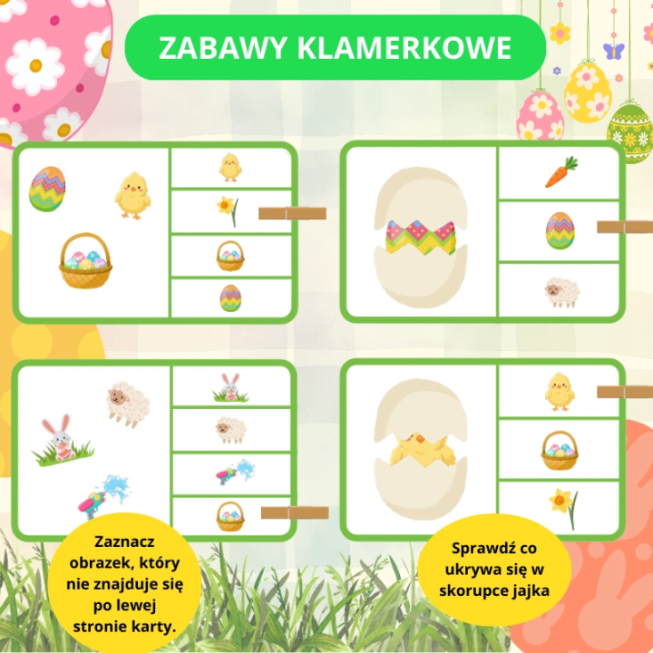 Zestaw Edukacyjny Easter (pdf) - język angielski - EduBazarek