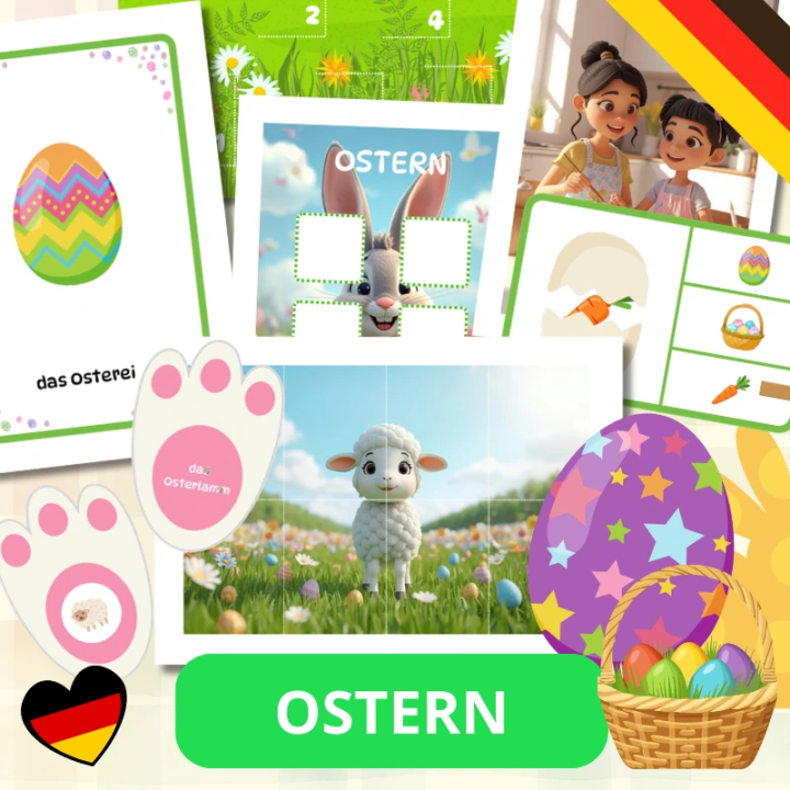 Zestaw Edukacyjny Ostern (pdf) - język niemiecki - EduBazarek