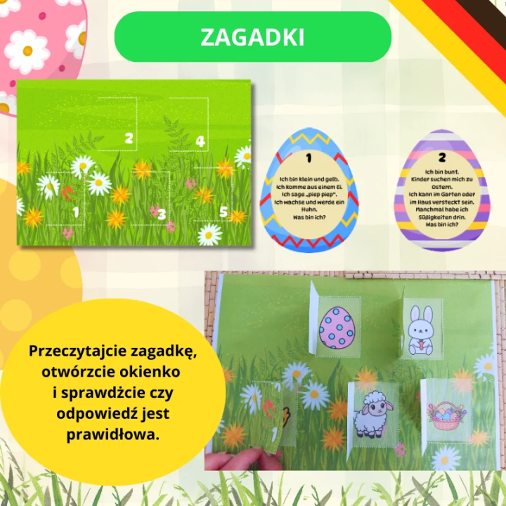 Zestaw Edukacyjny Ostern (pdf) - język niemiecki - EduBazarek