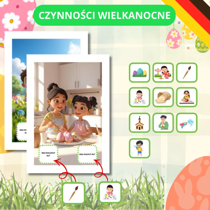 Zestaw Edukacyjny Ostern (pdf) - język niemiecki - EduBazarek