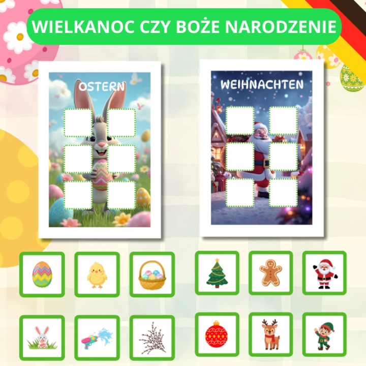 Zestaw Edukacyjny Ostern (pdf) - język niemiecki - EduBazarek