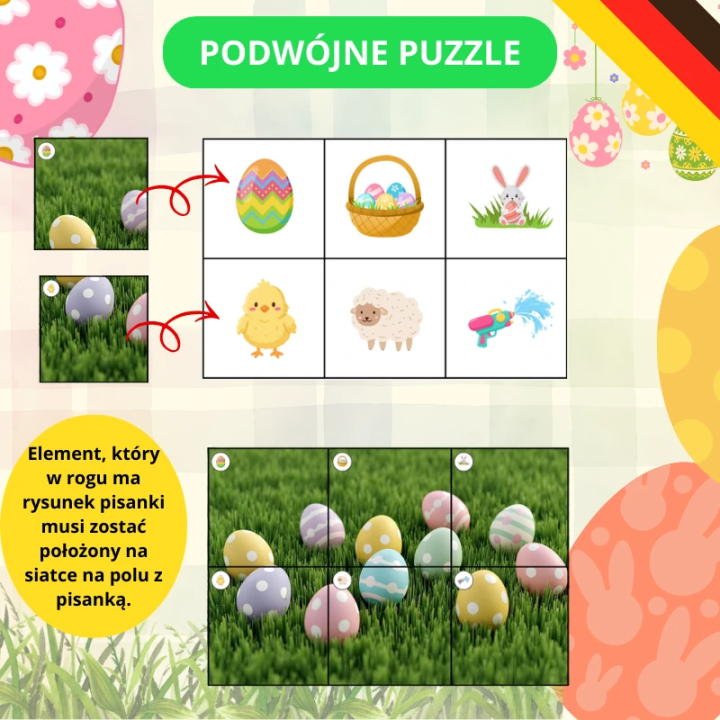 Zestaw Edukacyjny Ostern (pdf) - język niemiecki - EduBazarek