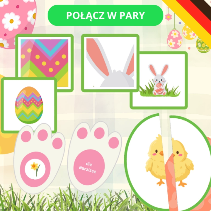 Zestaw Edukacyjny Ostern (pdf) - język niemiecki - EduBazarek