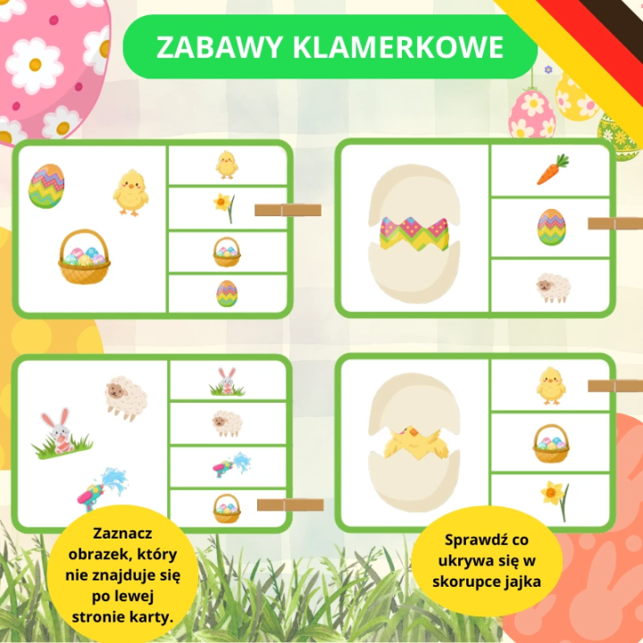 Zestaw Edukacyjny Ostern (pdf) - język niemiecki - EduBazarek