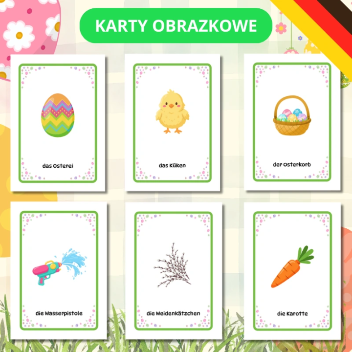 Zestaw Edukacyjny Ostern (pdf) - język niemiecki - EduBazarek