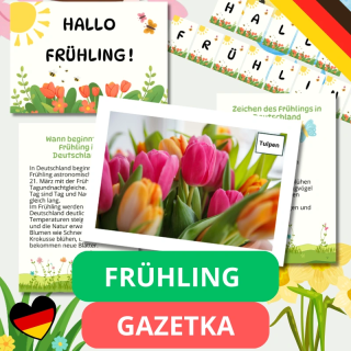 Gazetka Ścienna Fruhling (pdf) - język niemiecki - EduBazarek