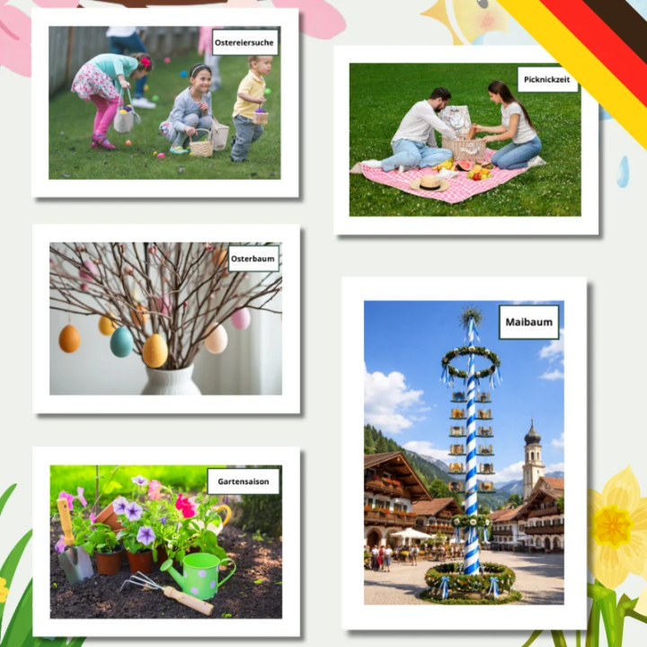 Gazetka Ścienna Fruhling (pdf) - język niemiecki - EduBazarek