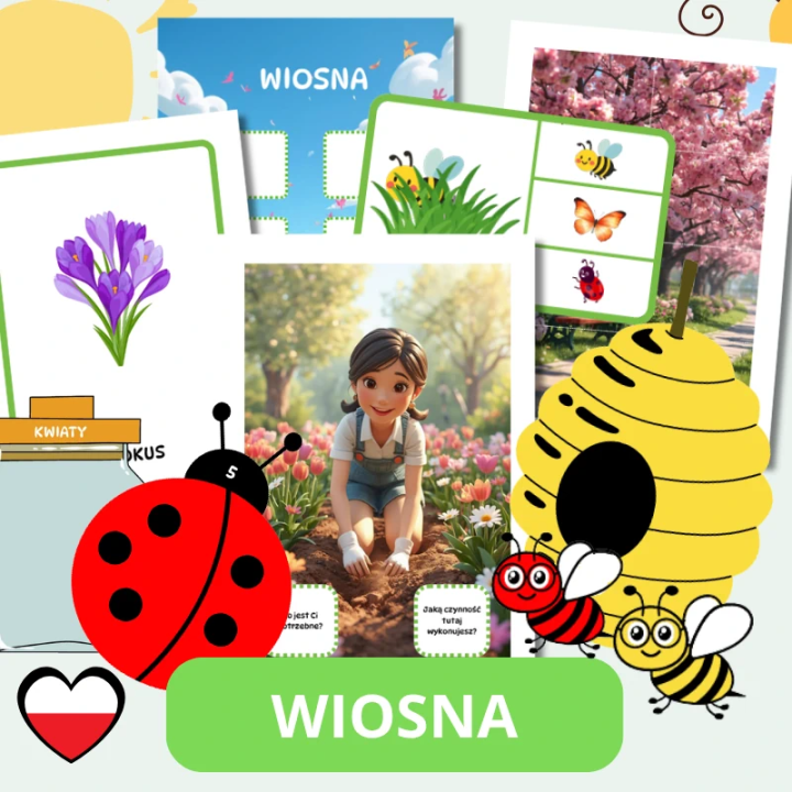Zestaw Edukacyjny Wiosna (pdf) - EduBazarek