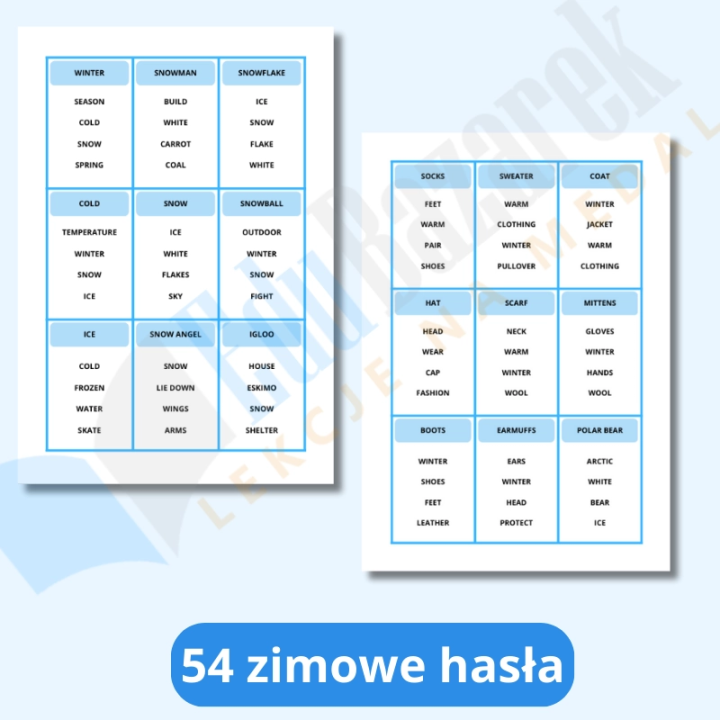 Taboo Winter Edition – zimowa gra Tabu - EduBazarek