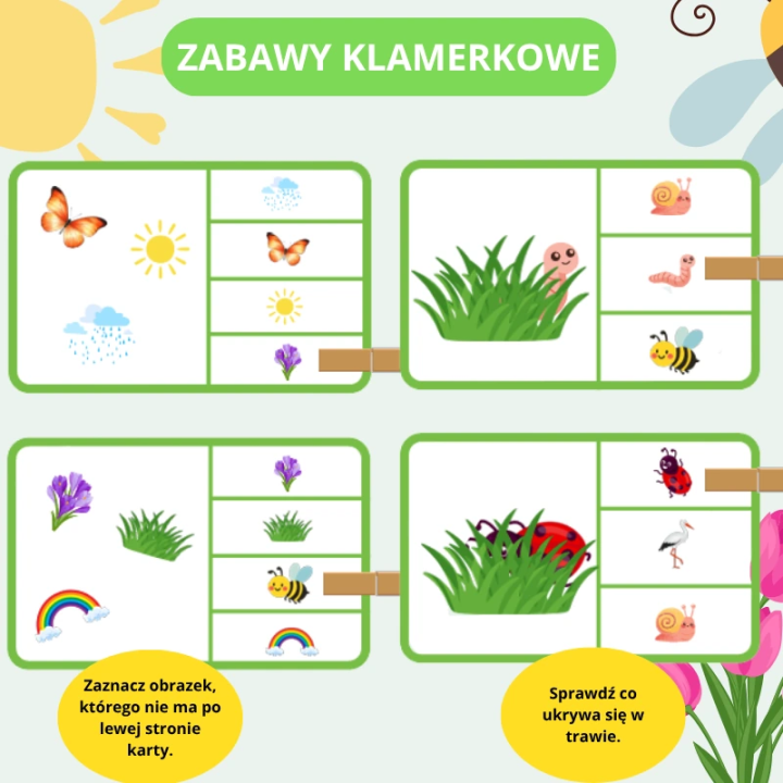 Zestaw Edukacyjny Wiosna (pdf) - EduBazarek