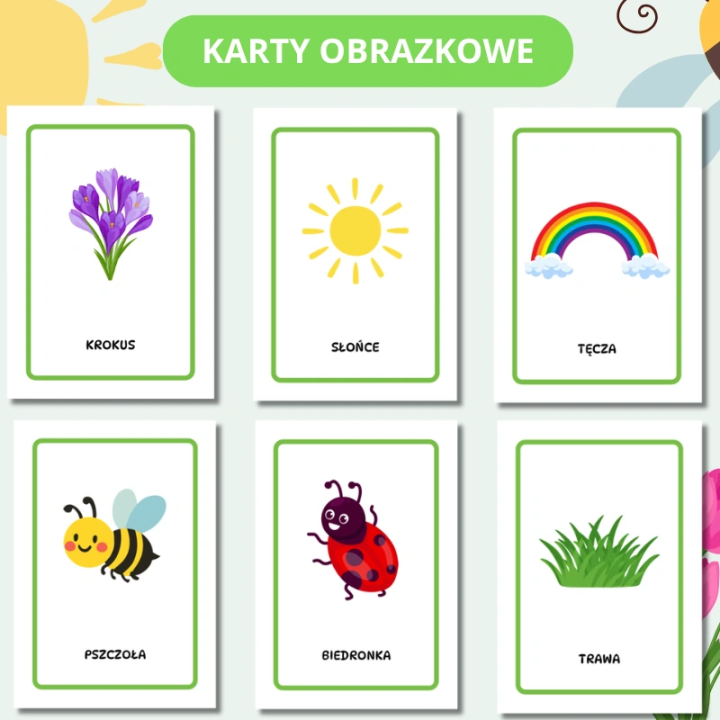 Zestaw Edukacyjny Wiosna (pdf) - EduBazarek