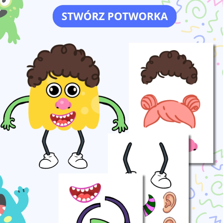 Zestaw Body Parts (pdf) - język angielski - EduBazarek