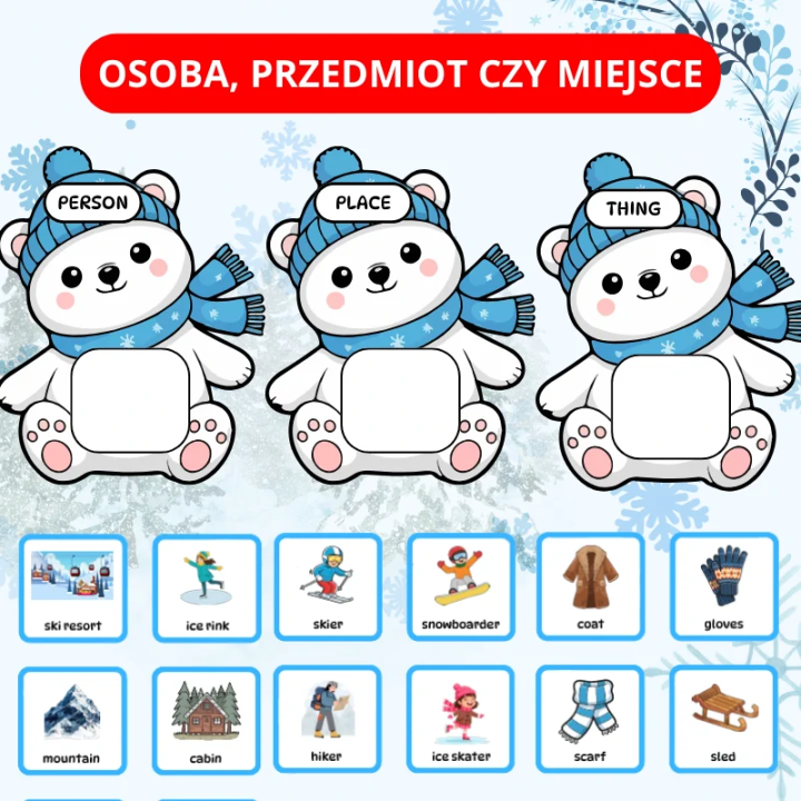 Winter Grammar - język angielski - EduBazarek