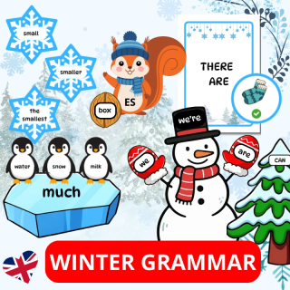 Winter Grammar - język angielski - EduBazarek