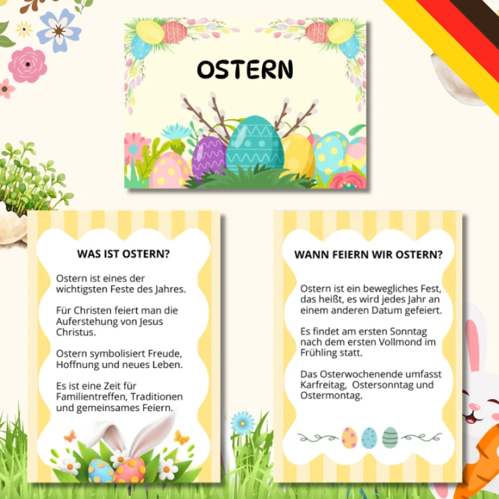 Gazetka Ścienna Ostern (pdf) - język niemiecki - EduBazarek