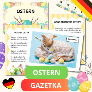 Gazetka Ścienna Ostern (pdf) - język niemiecki - EduBazarek