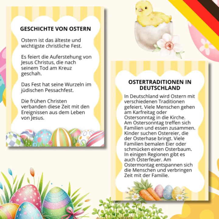 Gazetka Ścienna Ostern (pdf) - język niemiecki - EduBazarek