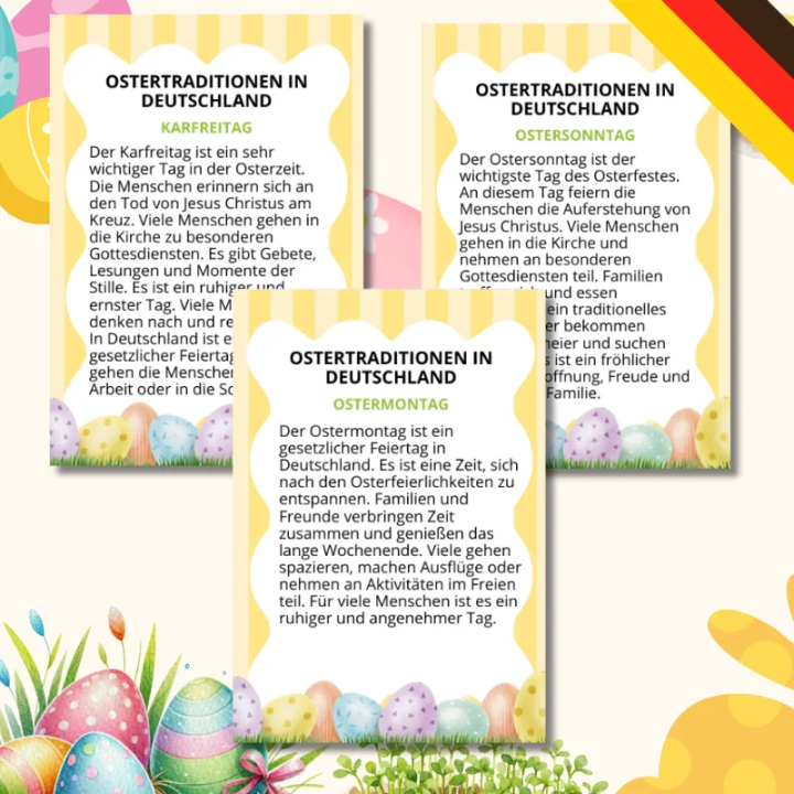 Gazetka Ścienna Ostern (pdf) - język niemiecki - EduBazarek