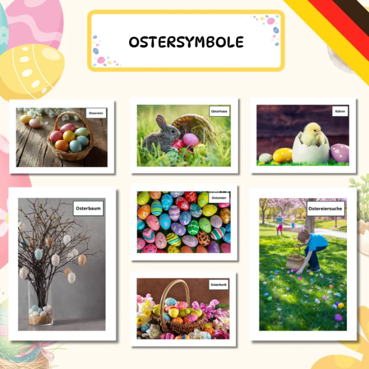 Gazetka Ścienna Ostern (pdf) - język niemiecki - EduBazarek