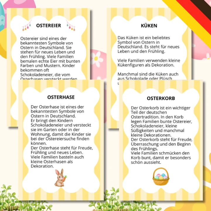 Gazetka Ścienna Ostern (pdf) - język niemiecki - EduBazarek