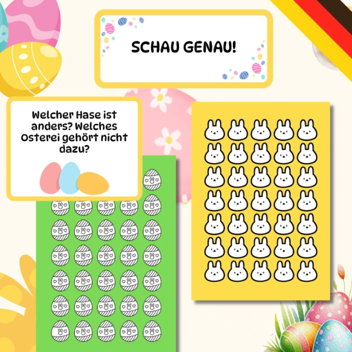 Gazetka Ścienna Ostern (pdf) - język niemiecki - EduBazarek