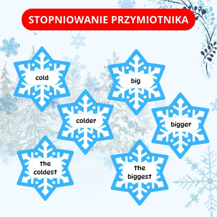 Winter Grammar - język angielski - EduBazarek